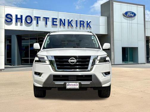 Aspen White 2023 Nissan Armada SL