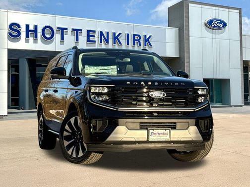 Black Metallic 2026 Ford Expedition Max Platinum