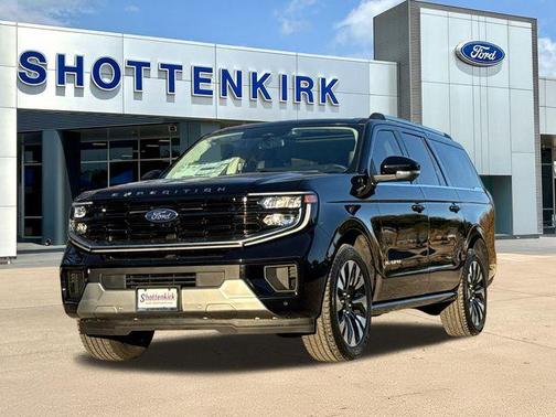 Black Metallic 2026 Ford Expedition Max Platinum