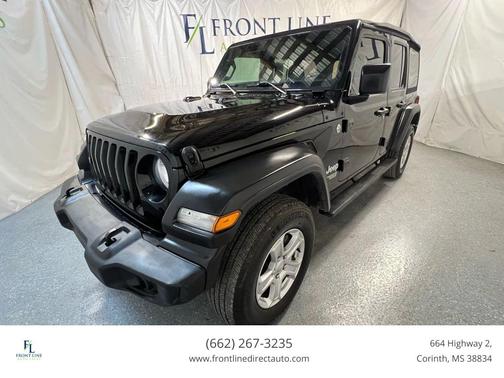 Black Clearcoat 2019 Jeep Wrangler Unlimited Sport