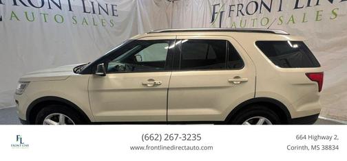 Platinum Dune Metallic Tri-Coat 2018 Ford Explorer XLT