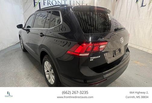 Deep Black Pearl 2019 Volkswagen Tiguan 2.0T SE