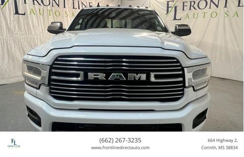 Bright White Clearcoat 2021 RAM 2500 Laramie Crew Cab 4x4 6'4' Box