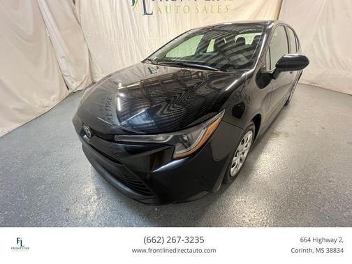 Midnight Black Metallic 2024 Toyota Corolla LE