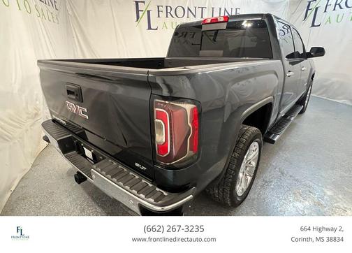 Stone Blue Metallic 2018 GMC Sierra 1500 SLT