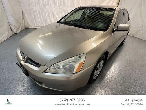 Gold 2003 Honda Accord 2.4 LX