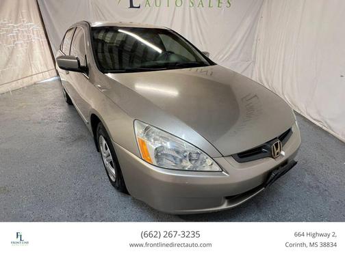 Gold 2003 Honda Accord 2.4 LX