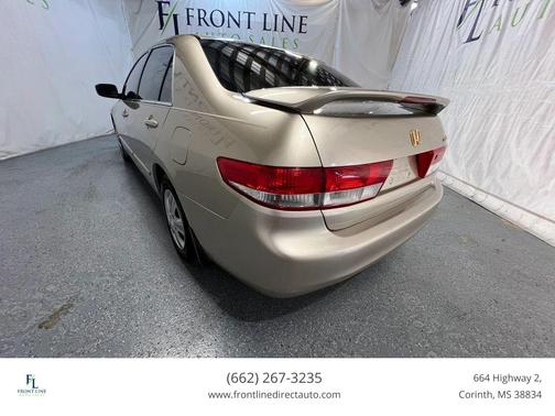 Gold 2003 Honda Accord 2.4 LX