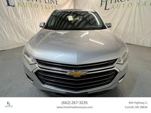 Silver Ice Metallic 2021 Chevrolet Traverse LT Cloth