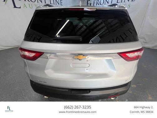 Silver Ice Metallic 2021 Chevrolet Traverse LT Cloth