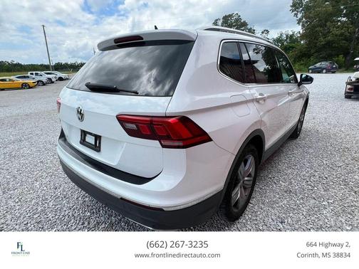 Pure White 2021 Volkswagen Tiguan 2.0T SEL
