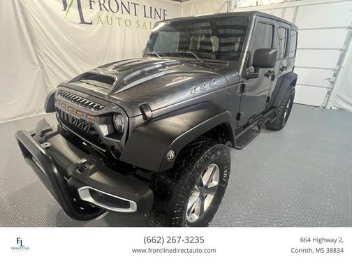 Granite Crystal Metallic Clearcoat 2018 Jeep Wrangler JK Unlimited Sport