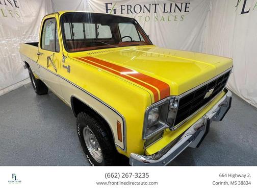 Yellow 1978 Chevrolet Pickup Truck Base