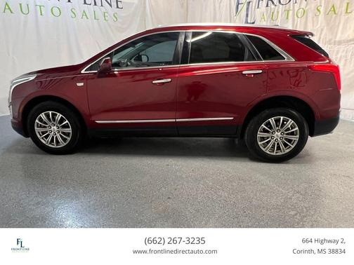 Burgundy 2017 Cadillac XT5 Luxury
