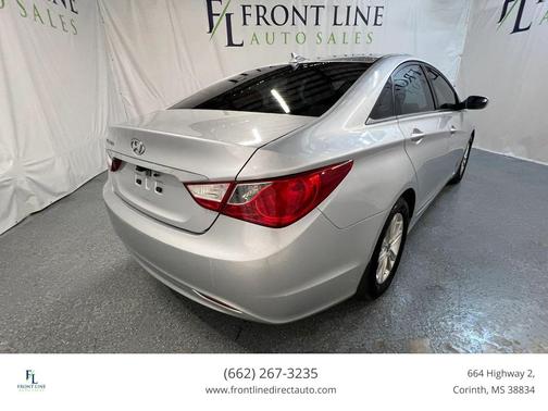 Radiant Silver Metallic 2013 Hyundai SONATA GLS