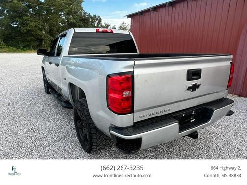 Silver Ice Metallic 2018 Chevrolet Silverado 1500 Custom