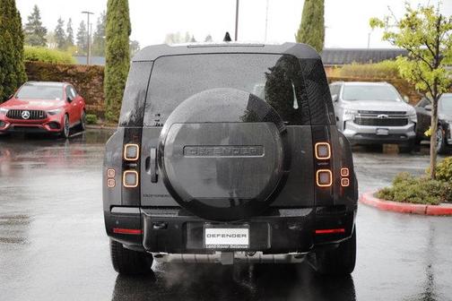 Carpathian Grey 2026 Land Rover Defender P400 X-Dynamic SE