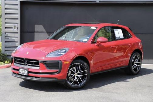 Carmine Red 2025 Porsche Macan Base
