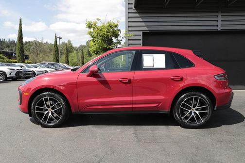 Carmine Red 2025 Porsche Macan Base