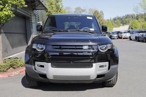 Santorini Black 2025 Land Rover Defender P300