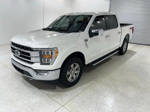 Star White Metallic Tri-Coat 2021 Ford F-150 Lariat