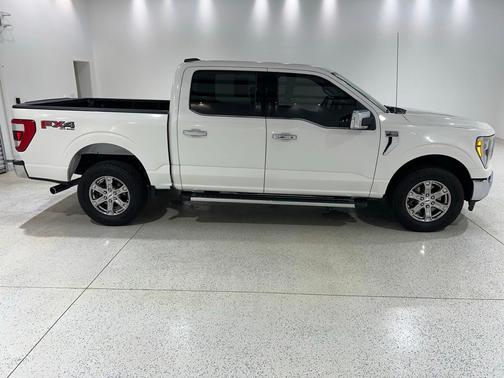Star White Metallic Tri-Coat 2021 Ford F-150 Lariat