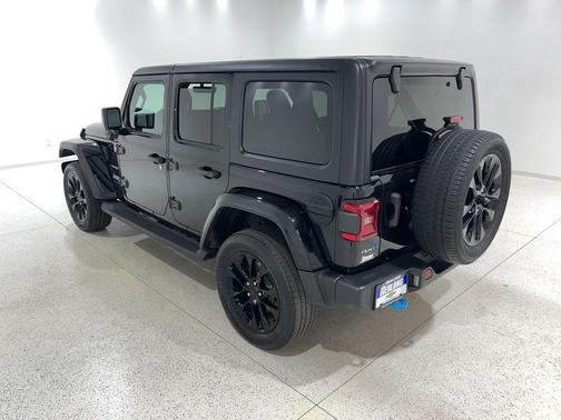 Black Clearcoat 2023 Jeep Wrangler 4xe Sahara