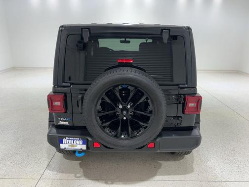 Black Clearcoat 2023 Jeep Wrangler Sahara 4xe
