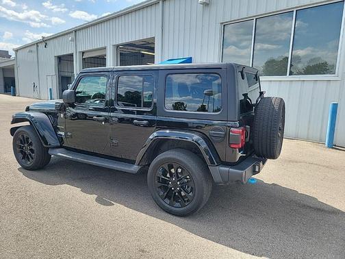 Black Clearcoat 2023 Jeep Wrangler 4xe Sahara