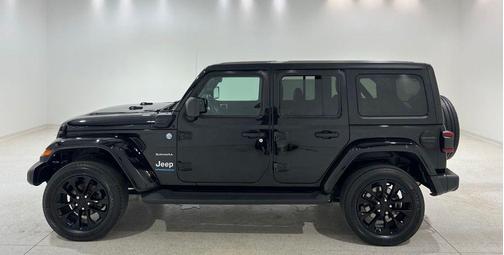Black Clearcoat 2023 Jeep Wrangler 4xe Sahara