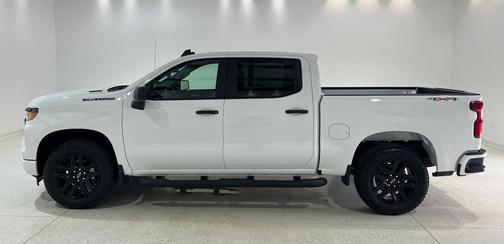 Summit White 2026 Chevrolet Silverado 1500 Custom