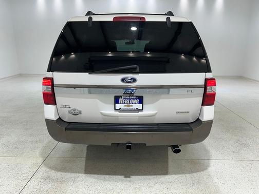 White Platinum Metallic Tri-Coat 2015 Ford Expedition EL King Ranch