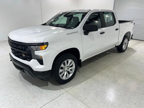 Summit White 2023 Chevrolet Silverado 1500 WT