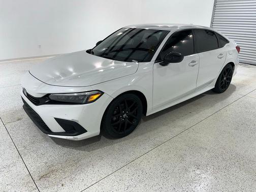 Platinum White Pearl 2023 Honda Civic Sport