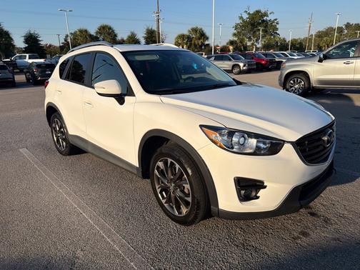 Crystal White Pearl Mica 2016 Mazda CX-5 Grand Touring