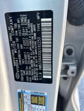 Molten Silver 2016 Hyundai TUCSON SE