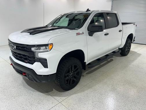 Summit White 2026 Chevrolet Silverado 1500 LT Trail Boss