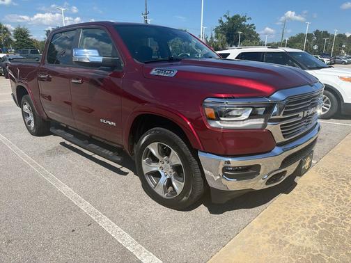 Delmonico Red Pearlcoat 2021 RAM 1500 Laramie