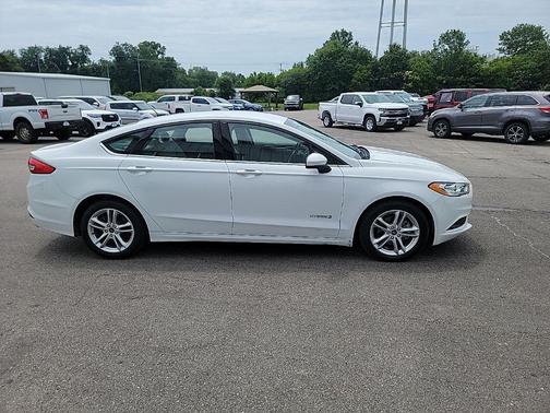 OXFORD WHITE 2018 Ford Fusion Hybrid S