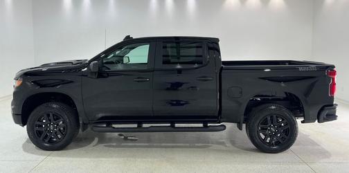 Black 2026 Chevrolet Silverado 1500 Custom Trail Boss