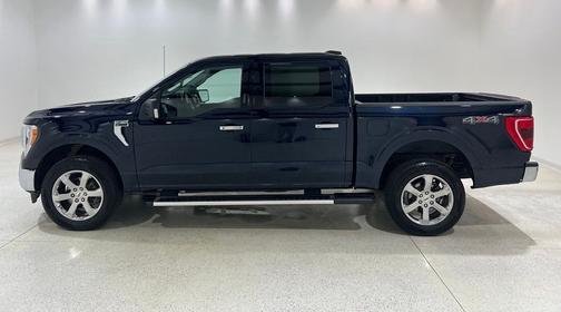 Antimatter Blue Metallic 2022 Ford F-150 XLT