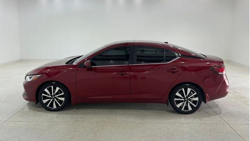 Scarlet Ember Tintcoat 2022 Nissan Sentra SV