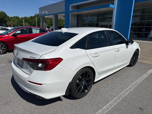 White 2024 Honda Civic Sport
