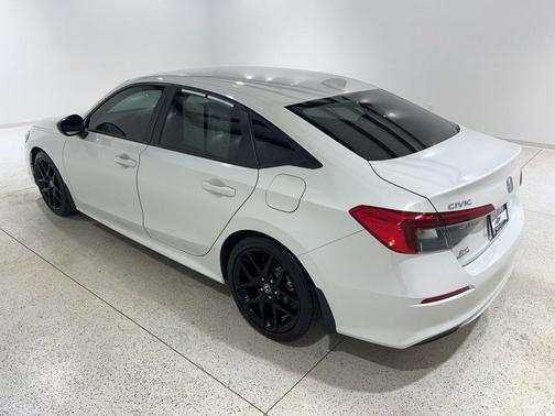 Platinum White Pearl 2024 Honda Civic Sport