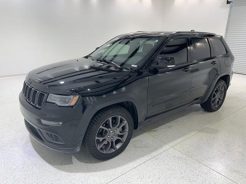 Diamond Black Crystal Pearlcoat 2021 Jeep Grand Cherokee Overland