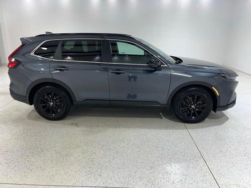 Gray 2025 Honda CR-V Hybrid Sport FWD