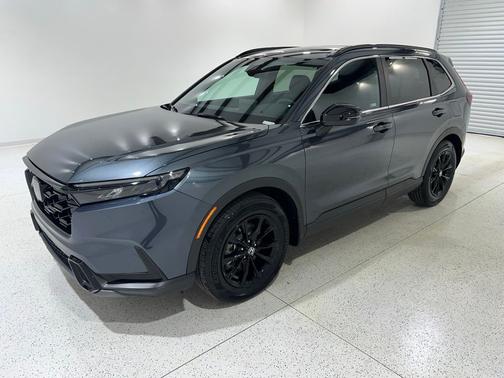Meteorite Gray Metallic 2025 Honda CR-V Hybrid Sport