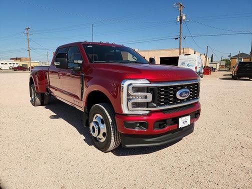 Ruby Red Metallic Tinted Clearcoat 2026 Ford F-350 Platinum Truck