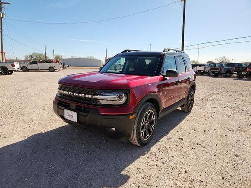 Ruby Red Metallic Tinted Clearcoat 2026 Ford Bronco Sport Outer Banks