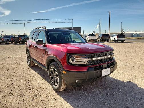Ruby Red Metallic Tinted Clearcoat 2026 Ford Bronco Sport Outer Banks